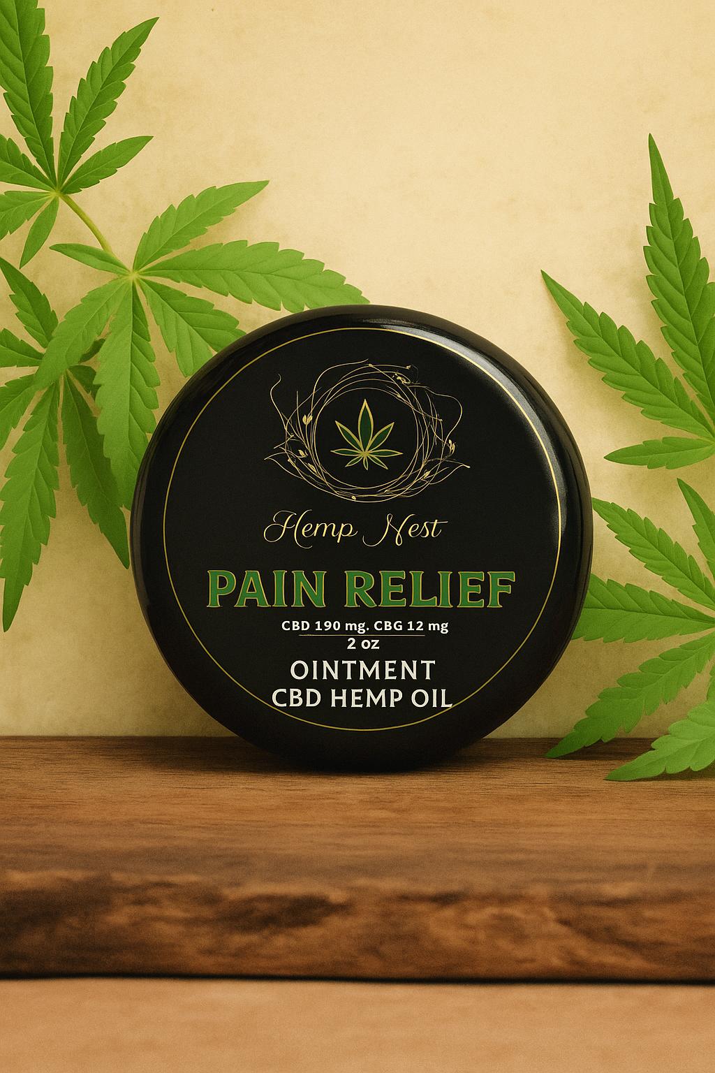 Hemp Nest – CBD Pain Relief Ointment